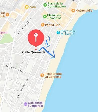 Beach And City Apartment A 50M De La Playa Фуэнхирола Экстерьер фото